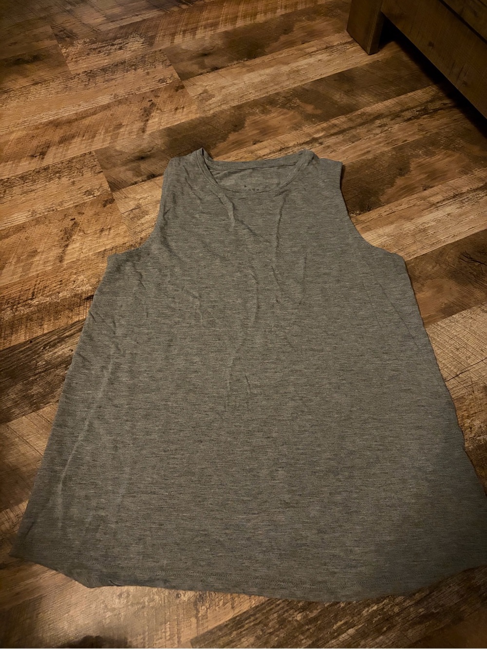 a new day Gray Sleeveless Scoop Neck Tank Top